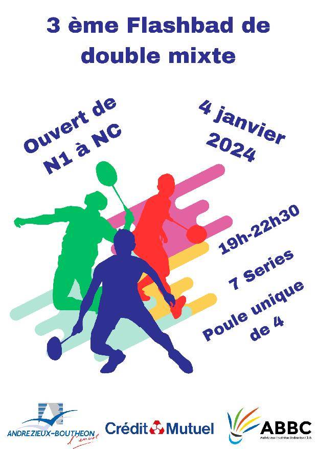 3ème FlashBad de Double Mixte